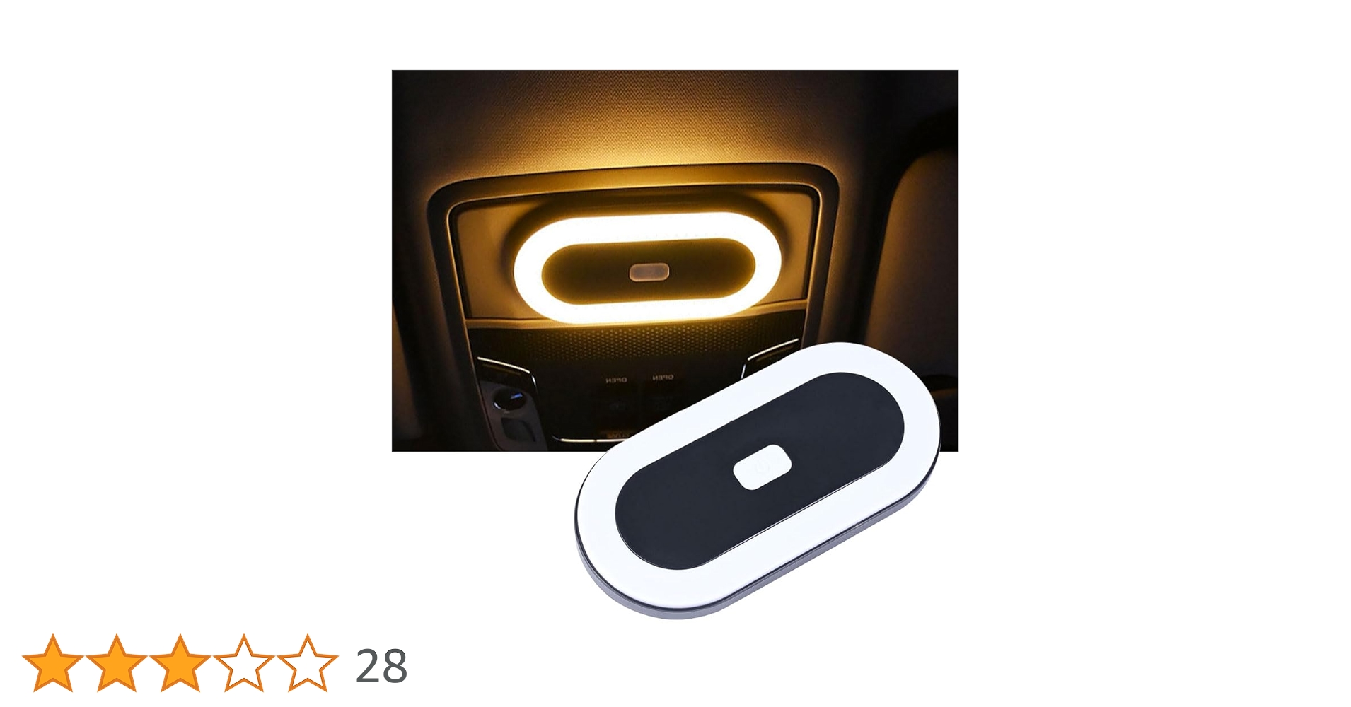 Amazon | SEKIDAR車室内灯 車のルーフのライト 車の読書灯 車載